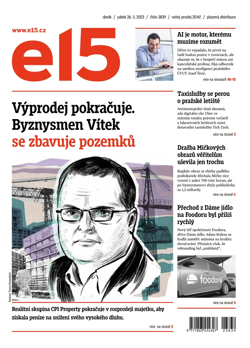 E-magazín E15 - 26.5.2023 - CZECH NEWS CENTER a. s.