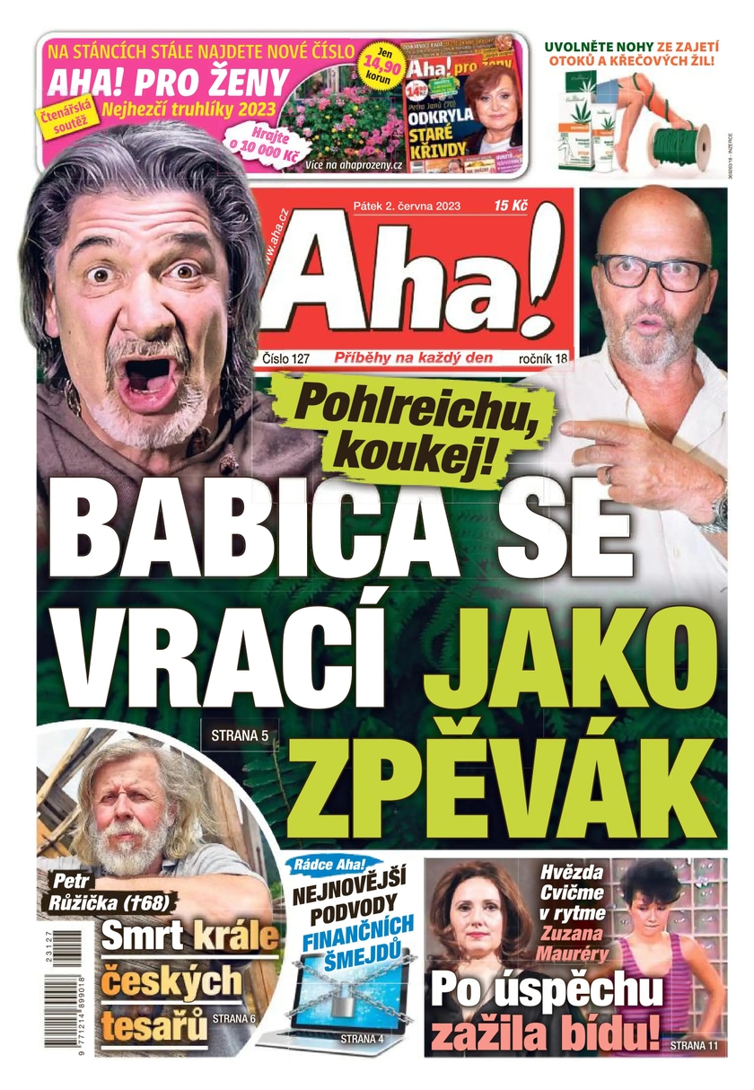 E-magazín Aha! - 2.6.2023 - CZECH NEWS CENTER a. s.