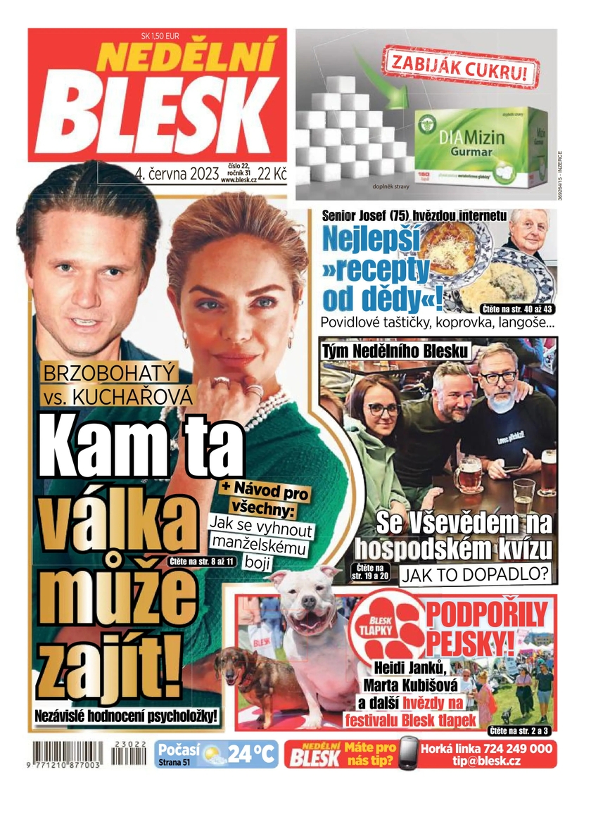 E-magazín NEDĚLNÍ BLESK - 22/2023 - CZECH NEWS CENTER a. s.