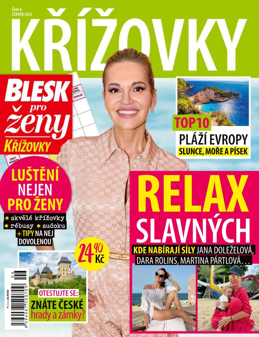 E-magazín BLESK pro ženy KŘÍŽOVKY - 6/2023 - CZECH NEWS CENTER a. s.