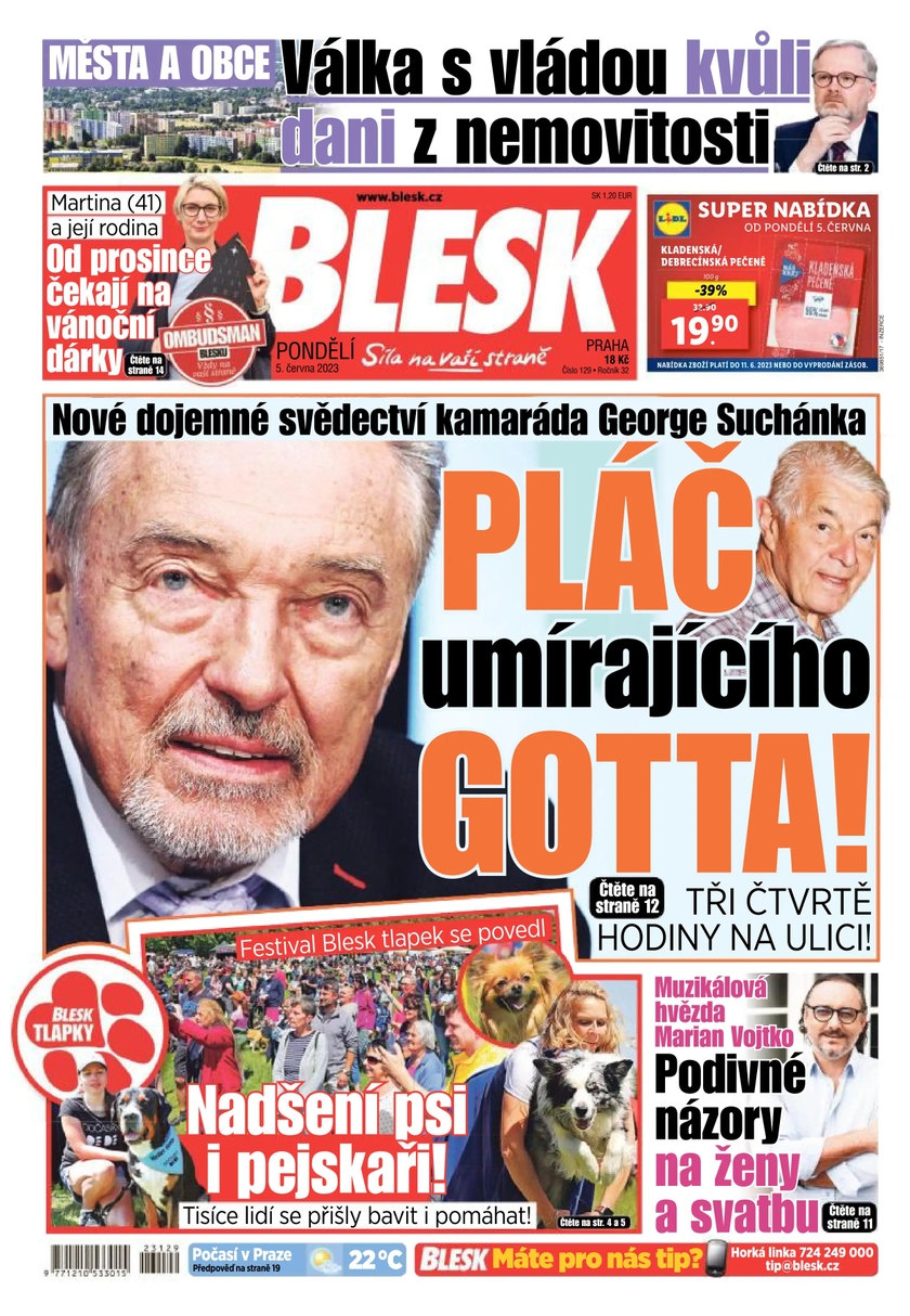 E-magazín BLESK - 5.6.2023 - CZECH NEWS CENTER a. s.
