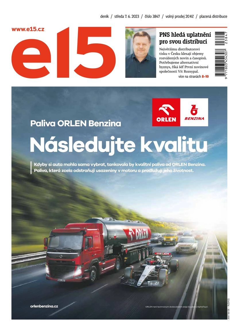 E-magazín E15 - 7.6.2023 - CZECH NEWS CENTER a. s.