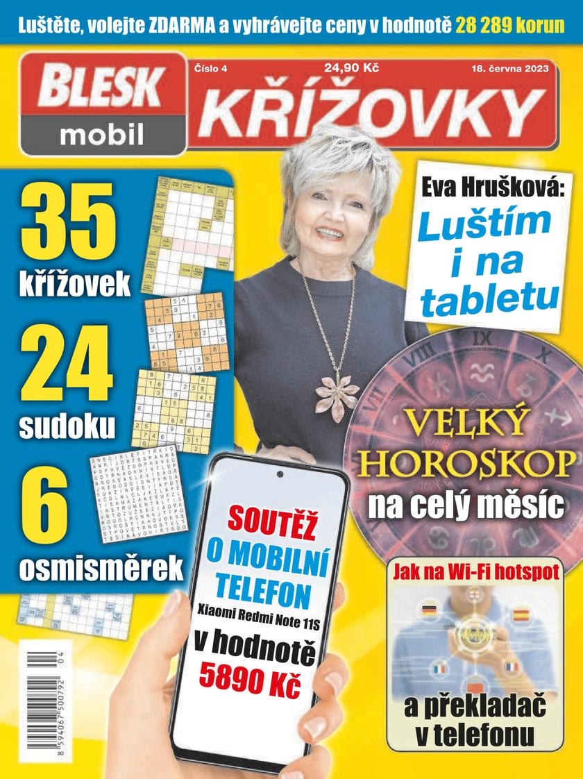 E-magazín BLESKmobil KŘÍŽOVKY - 4/2023 - CZECH NEWS CENTER a. s.