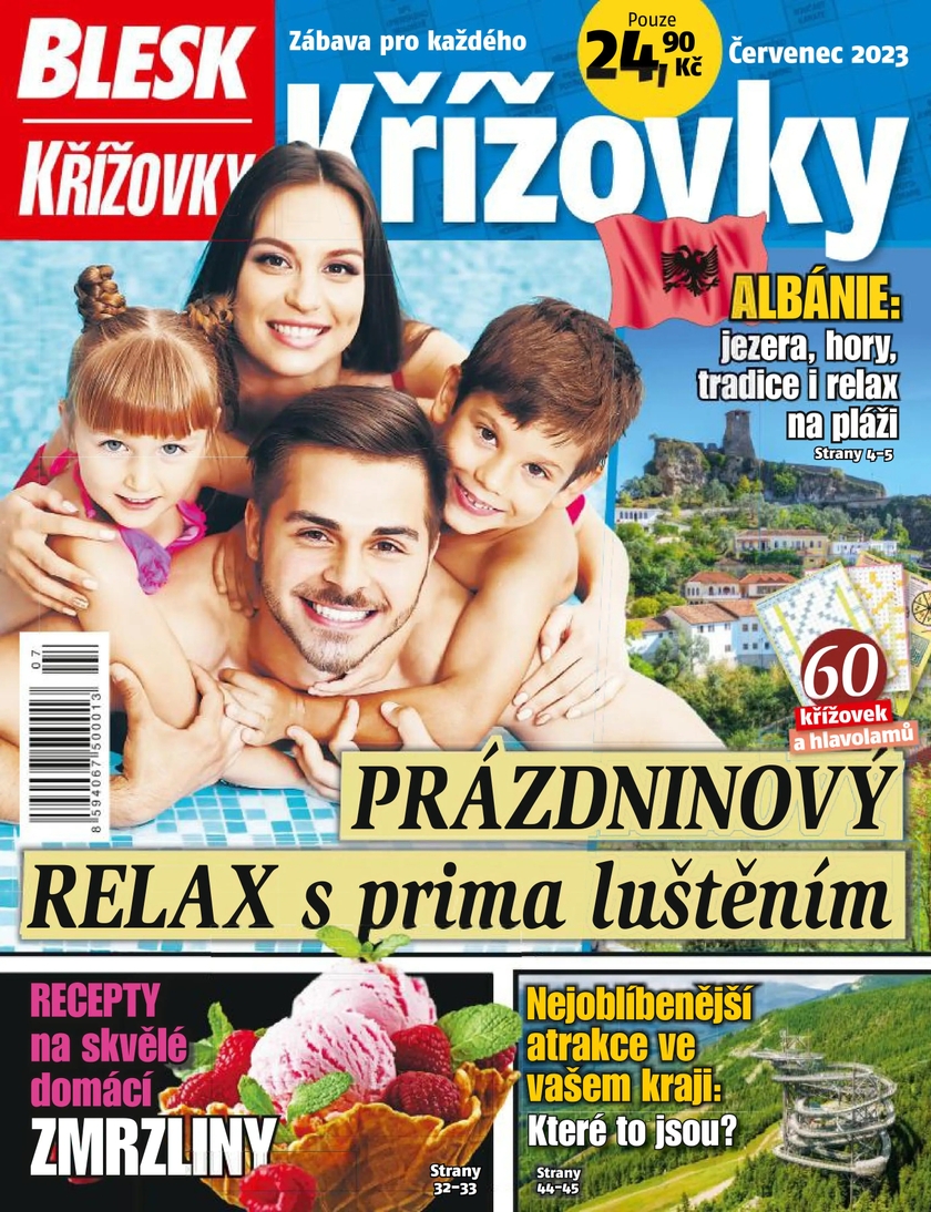 E-magazín BLESK KŘÍŽOVKY - 7/2023 - CZECH NEWS CENTER a. s.