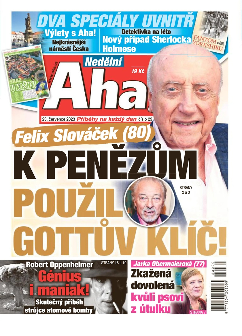 E-magazín Nedělní Aha! - 29/2023 - CZECH NEWS CENTER a. s.