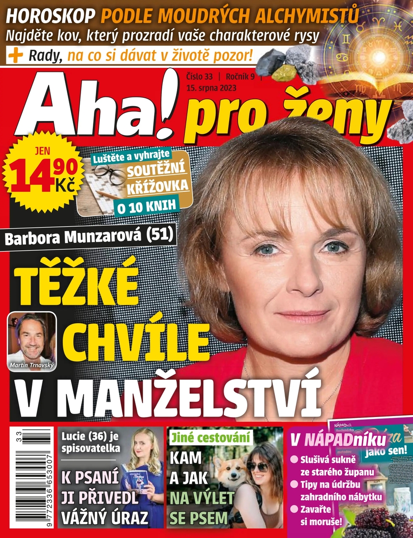 E-magazín Aha! pro ženy - 33/2023 - CZECH NEWS CENTER a. s.