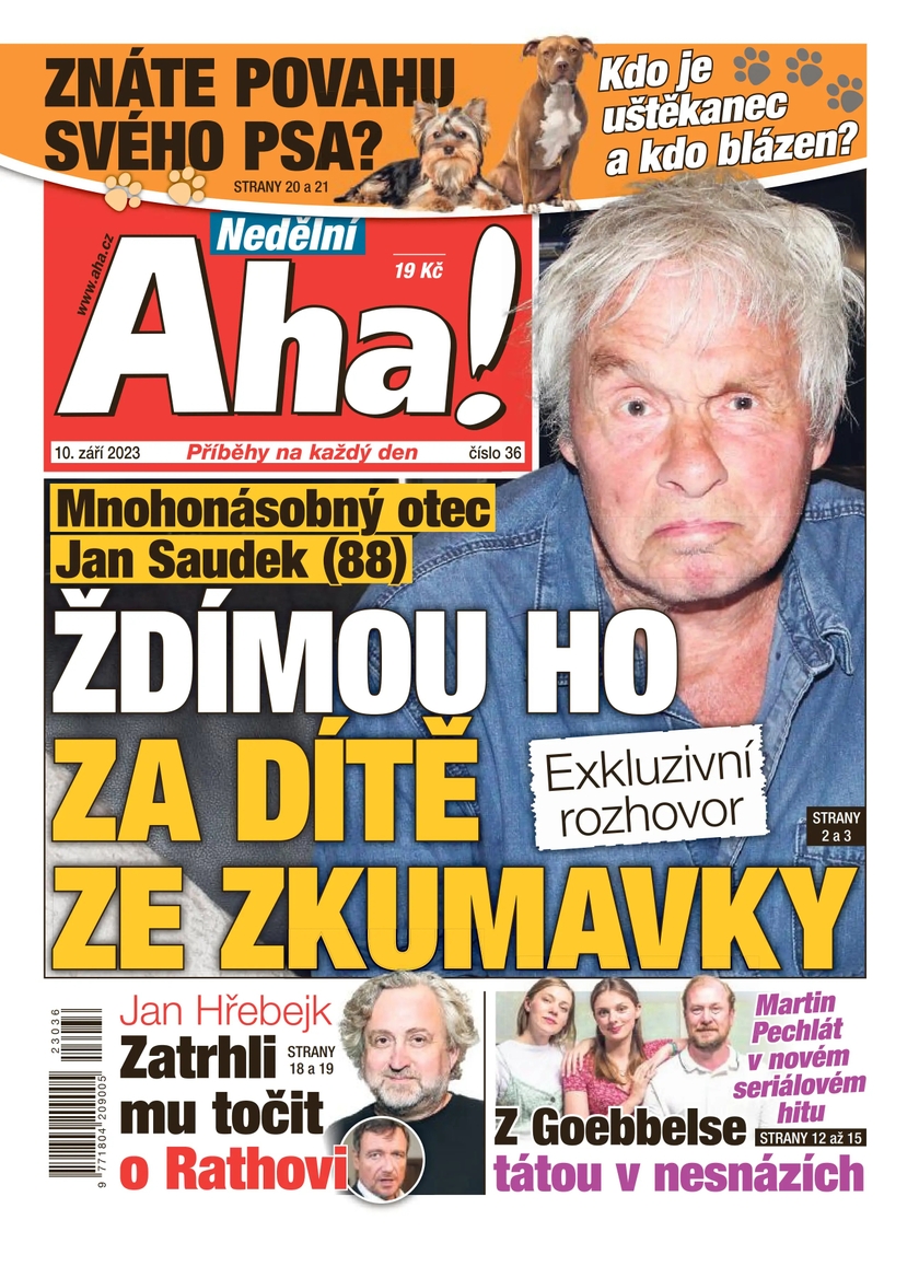 E-magazín Nedělní Aha! - 36/2023 - CZECH NEWS CENTER a. s.