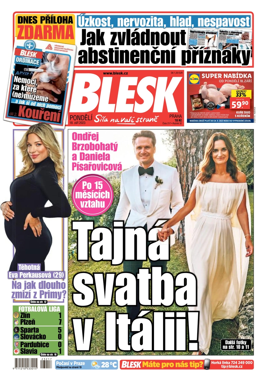 E-magazín BLESK - 18.9.2023 - CZECH NEWS CENTER a. s.