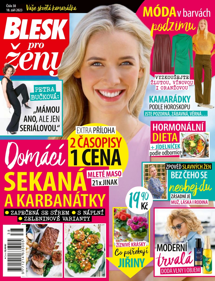 E-magazín BLESK pro ženy - 38/2023 - CZECH NEWS CENTER a. s.