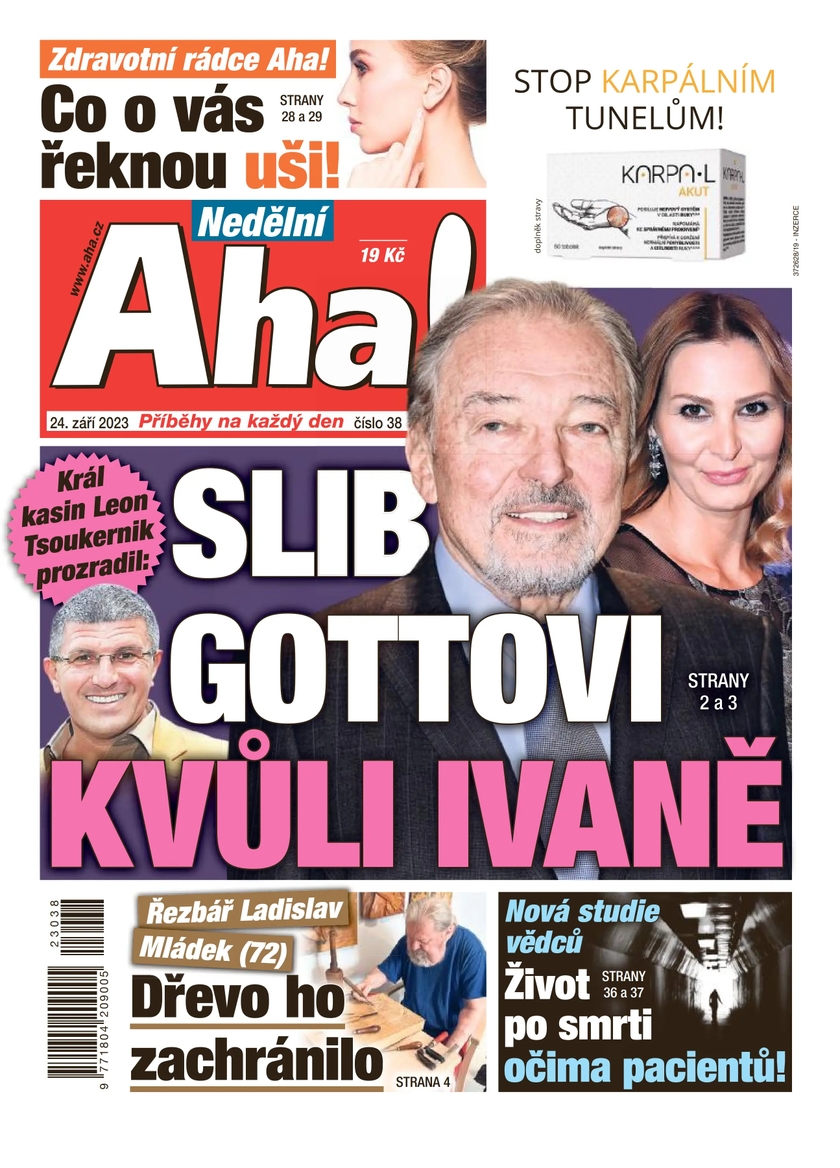 E-magazín Nedělní Aha! - 38/2023 - CZECH NEWS CENTER a. s.