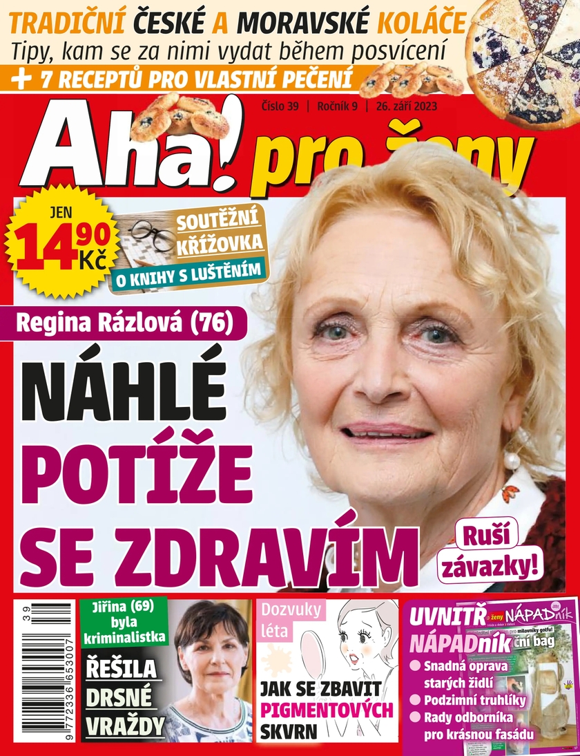 E-magazín Aha! pro ženy - 39/2023 - CZECH NEWS CENTER a. s.