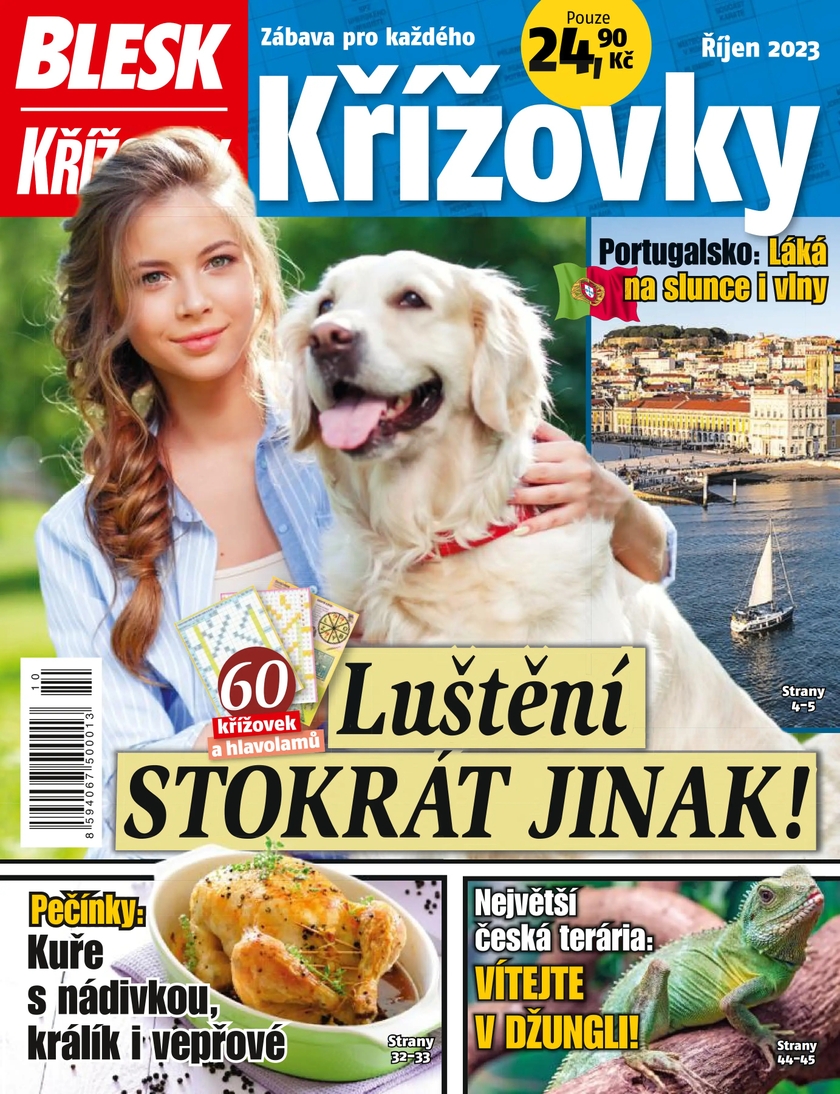 E-magazín BLESK KŘÍŽOVKY - 10/2023 - CZECH NEWS CENTER a. s.