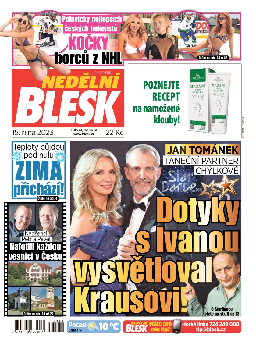 E-magazín NEDĚLNÍ BLESK - 41/2023 - CZECH NEWS CENTER a. s.