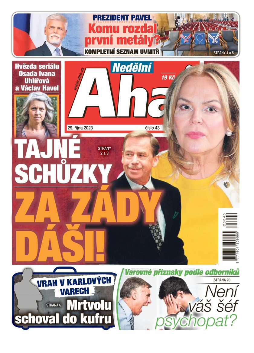 E-magazín Nedělní Aha! - 43/2023 - CZECH NEWS CENTER a. s.