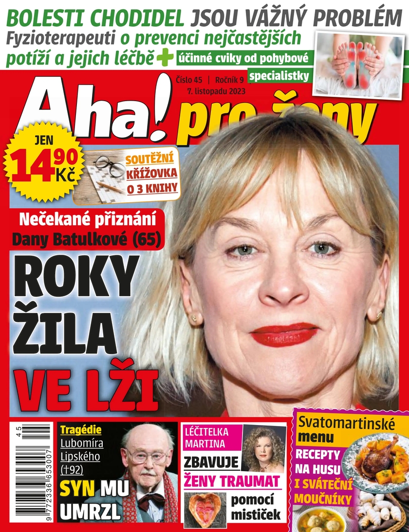 E-magazín Aha! pro ženy - 45/2023 - CZECH NEWS CENTER a. s.