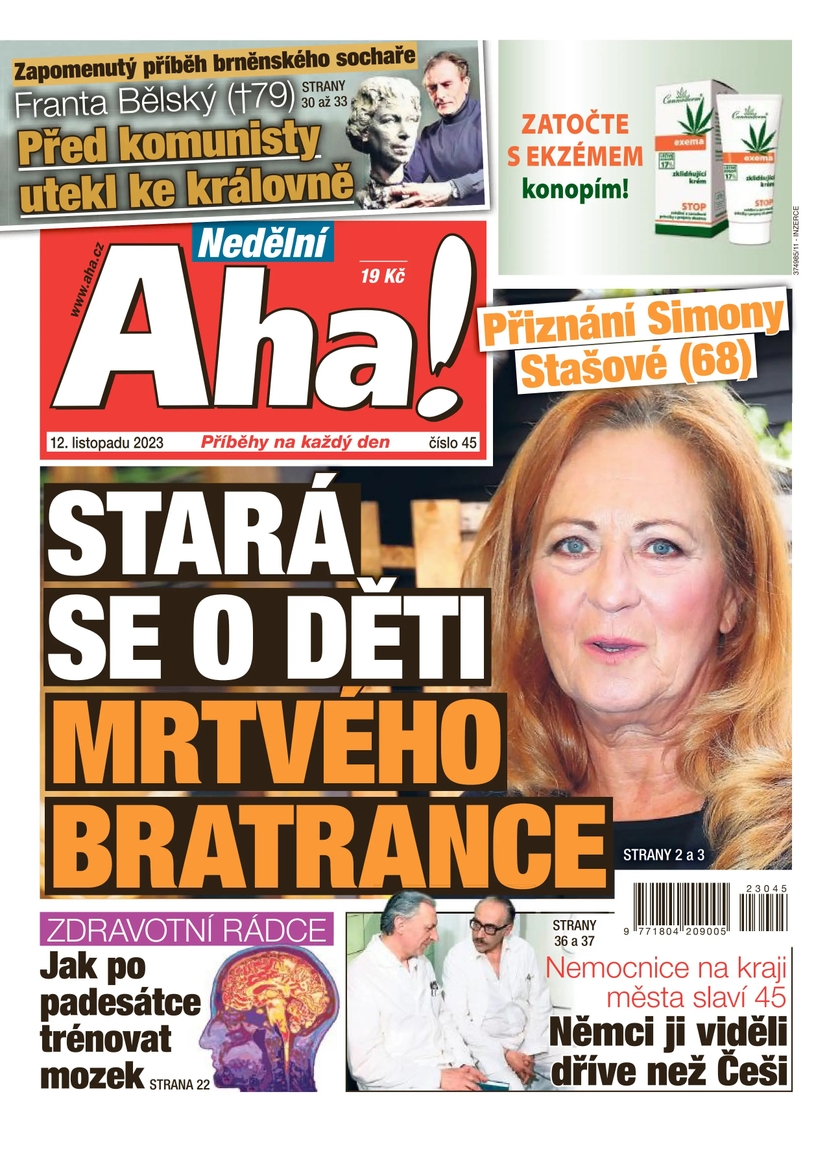 E-magazín Nedělní Aha! - 45/2023 - CZECH NEWS CENTER a. s.