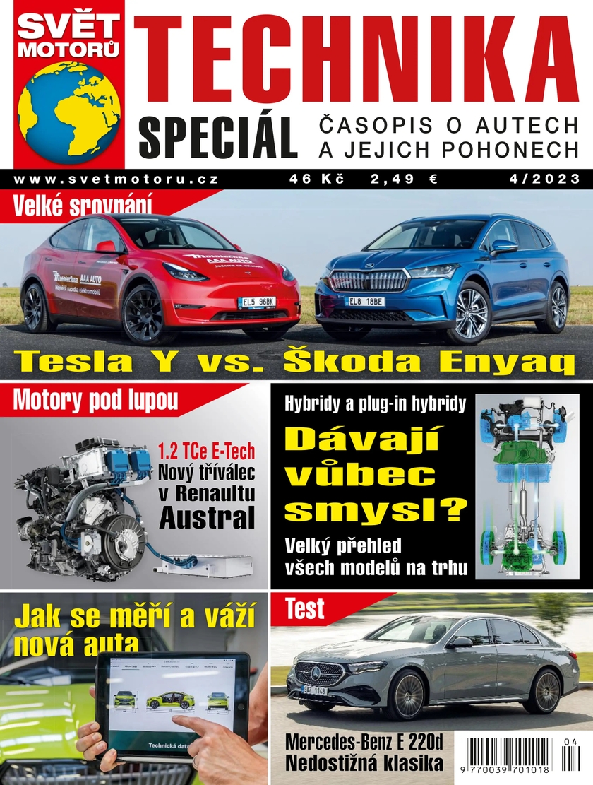 E-magazín SVĚT MOTORŮ SPECIÁL - 4/2023 - CZECH NEWS CENTER a. s.