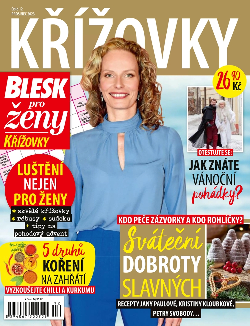 E-magazín BLESK pro ženy KŘÍŽOVKY - 12/2023 - CZECH NEWS CENTER a. s.