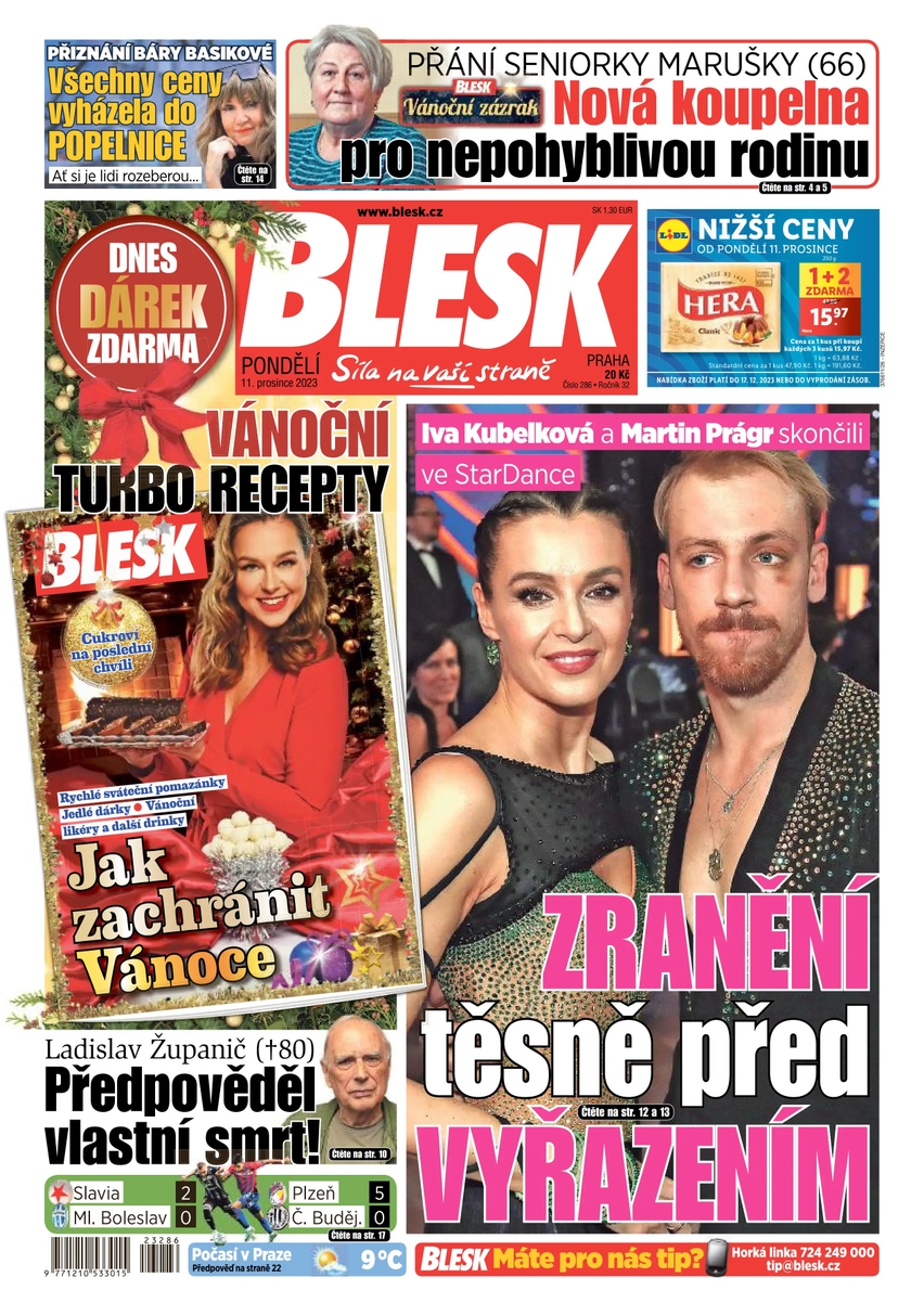 E-magazín BLESK - 11.12.2023 - CZECH NEWS CENTER a. s.