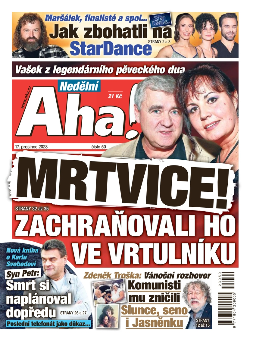 E-magazín Nedělní Aha! - 50/2023 - CZECH NEWS CENTER a. s.