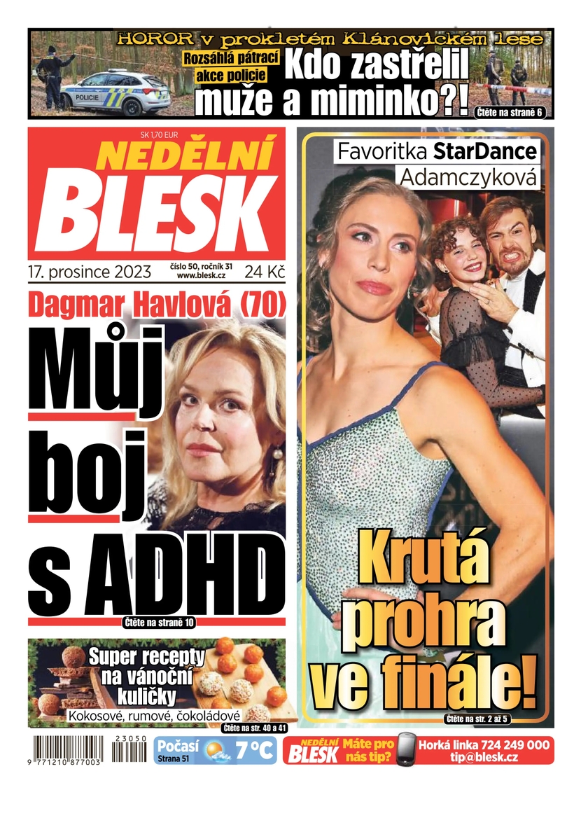 E-magazín NEDĚLNÍ BLESK - 50/2023 - CZECH NEWS CENTER a. s.