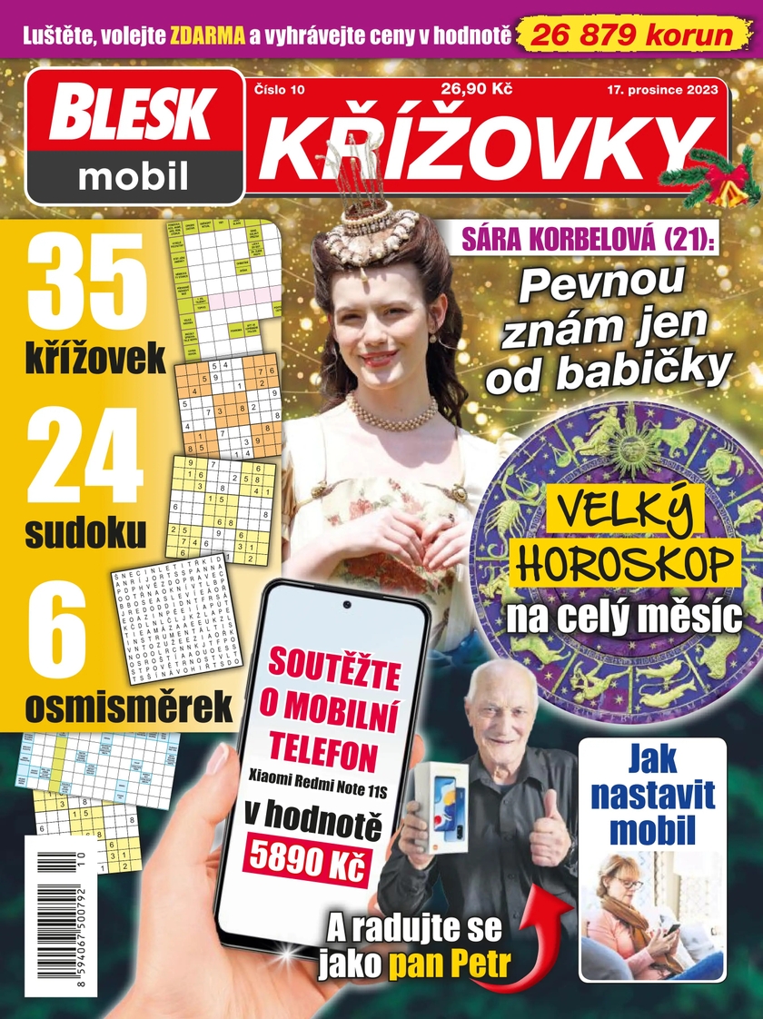 E-magazín BLESKmobil KŘÍŽOVKY - 10/2023 - CZECH NEWS CENTER a. s.