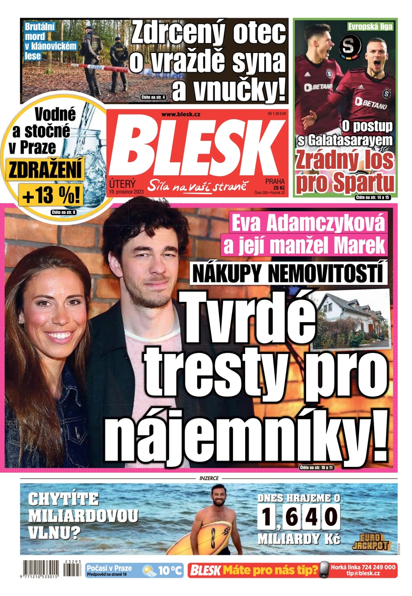 E-magazín BLESK - 19.12.2023 - CZECH NEWS CENTER a. s.