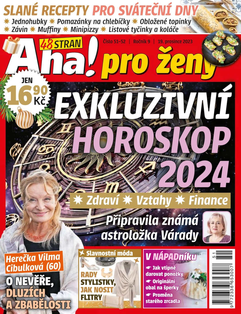 E-magazín Aha! pro ženy - 51-52/2023 - CZECH NEWS CENTER a. s.