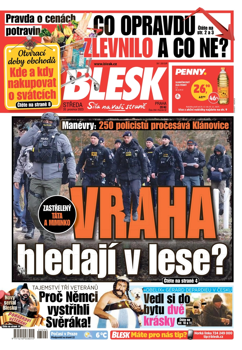 E-magazín BLESK - 20.12.2023 - CZECH NEWS CENTER a. s.
