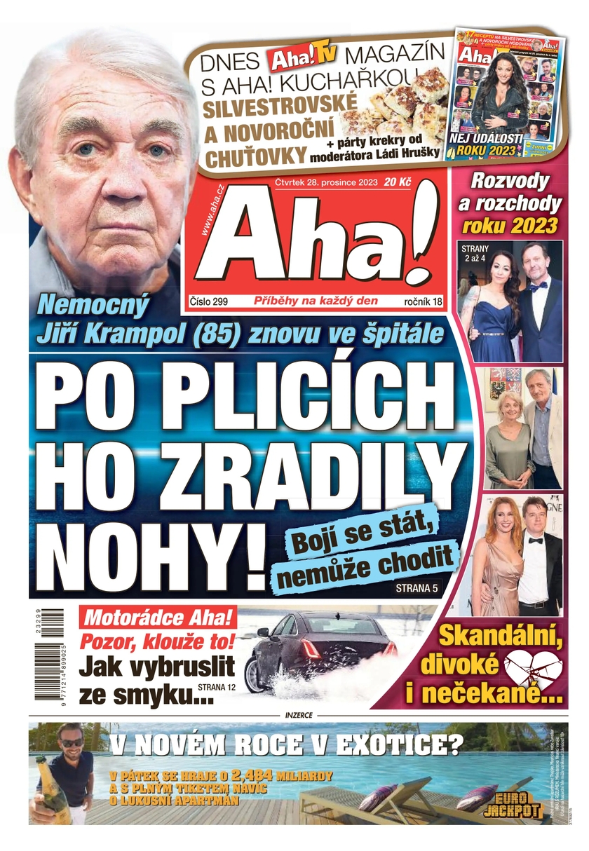 E-magazín Aha! - 28.12.2023 - CZECH NEWS CENTER a. s.