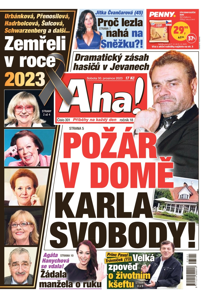 E-magazín Aha! - 30.12.2023 - CZECH NEWS CENTER a. s.