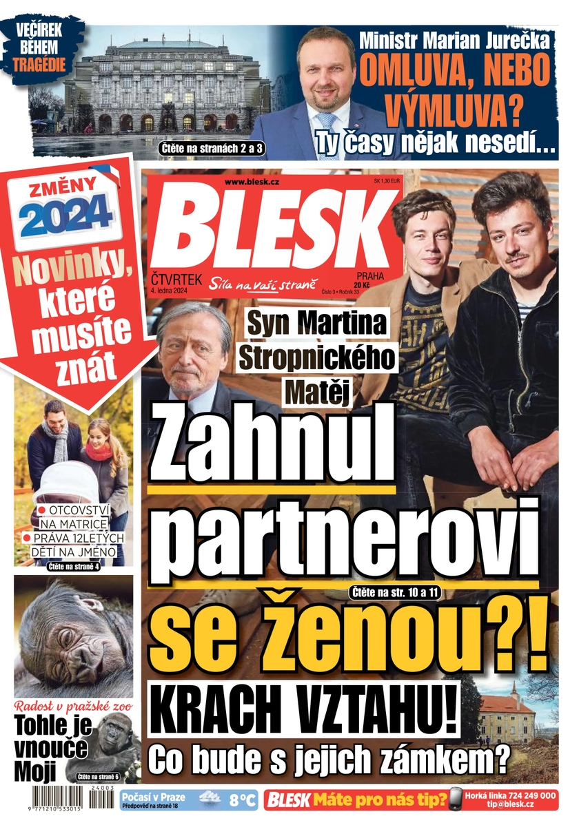 E-magazín BLESK - 4.1.2024 - CZECH NEWS CENTER a. s.