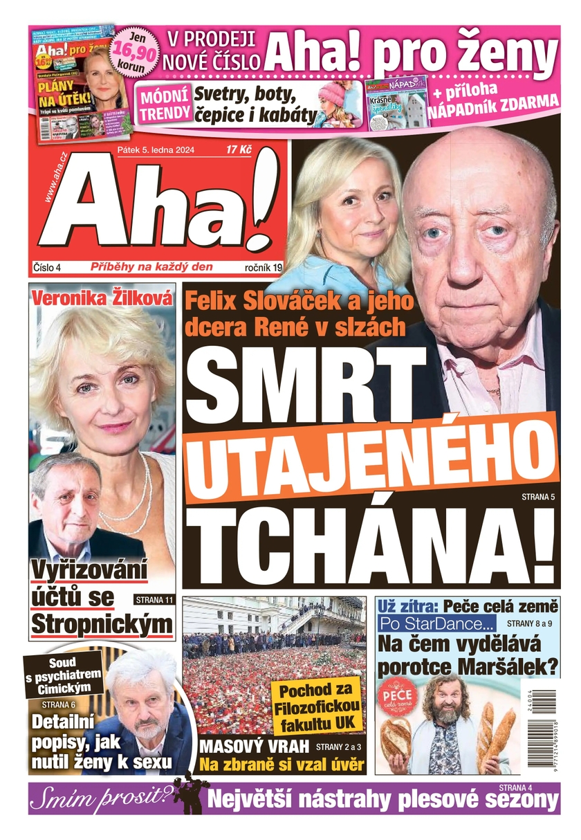E-magazín Aha! - 5.1.2024 - CZECH NEWS CENTER a. s.