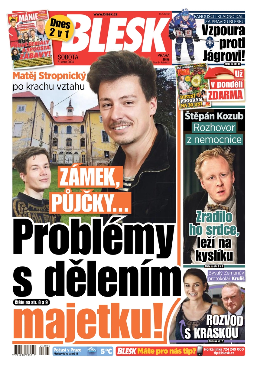 E-magazín BLESK - 6.1.2024 - CZECH NEWS CENTER a. s.