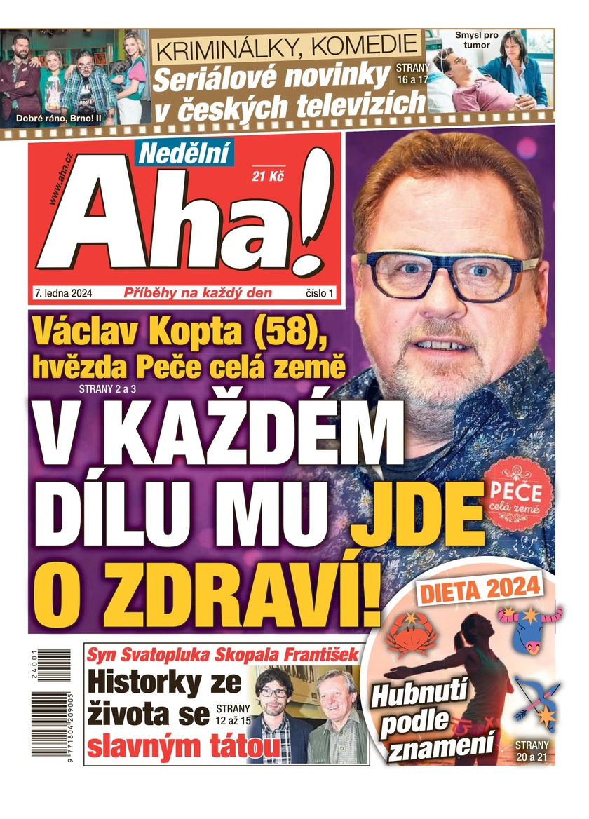 E-magazín Nedělní Aha! - 1/2024 - CZECH NEWS CENTER a. s.