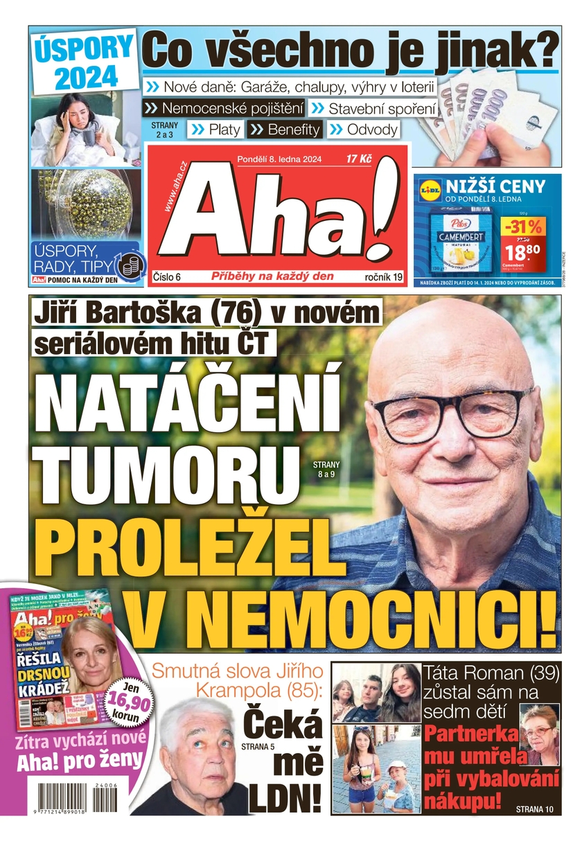 E-magazín Aha! - 8.1.2024 - CZECH NEWS CENTER a. s.