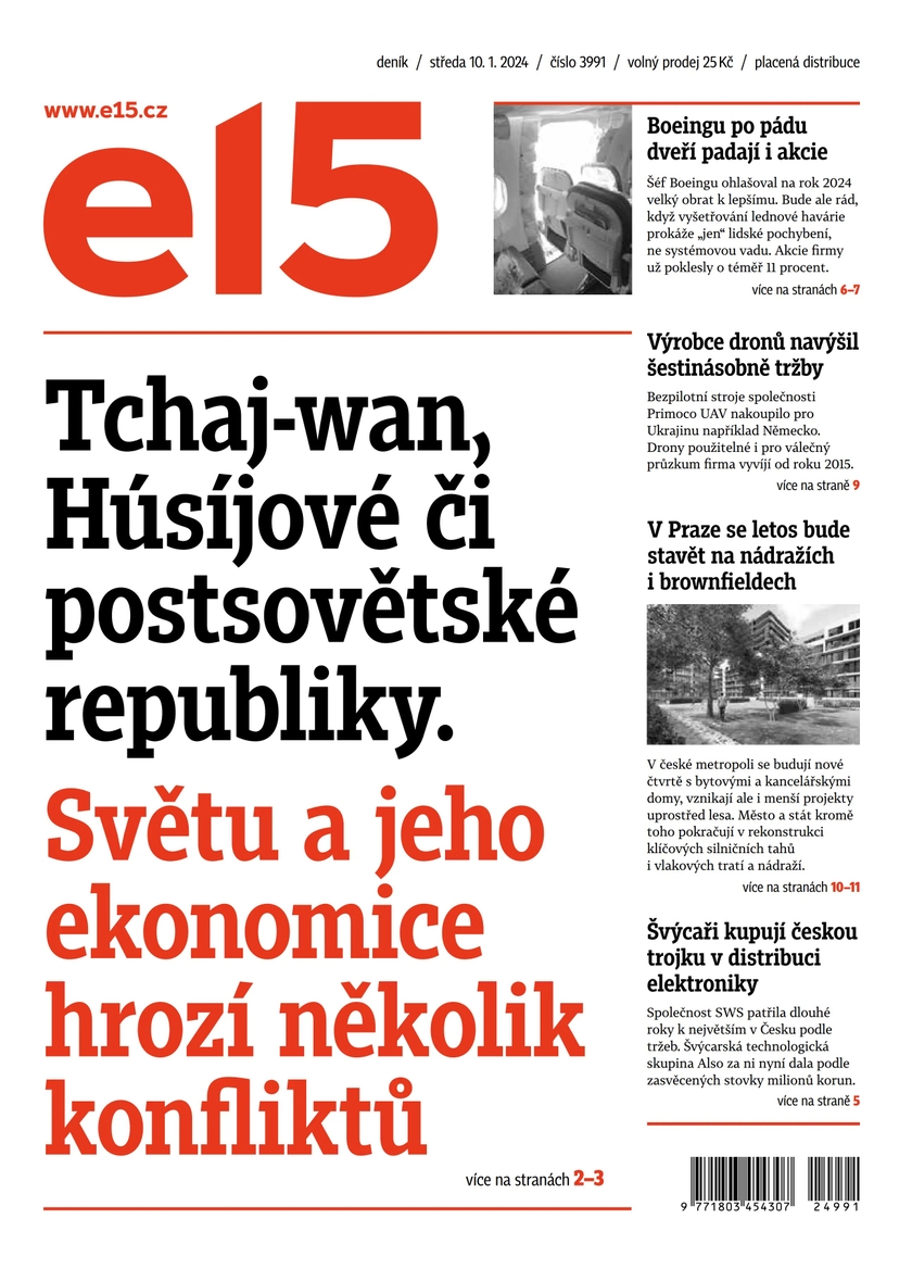 E-magazín e15 - 10.1.2024 - CZECH NEWS CENTER a. s.