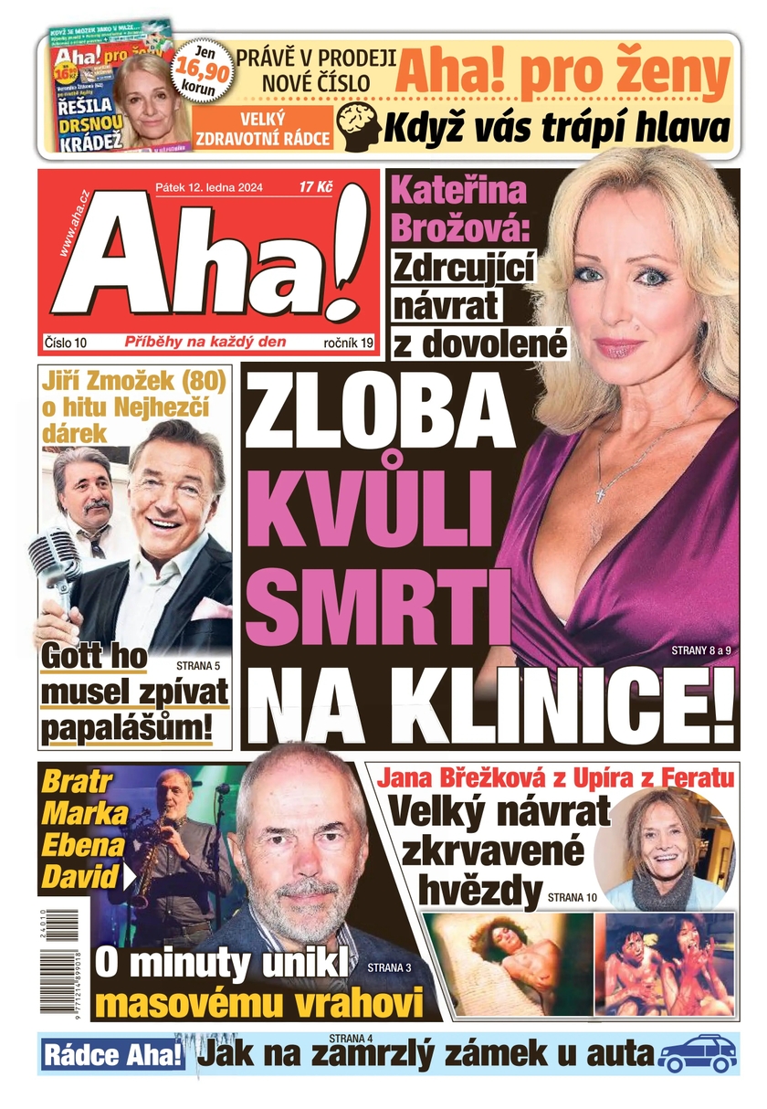 E-magazín Aha! - 12.1.2024 - CZECH NEWS CENTER a. s.