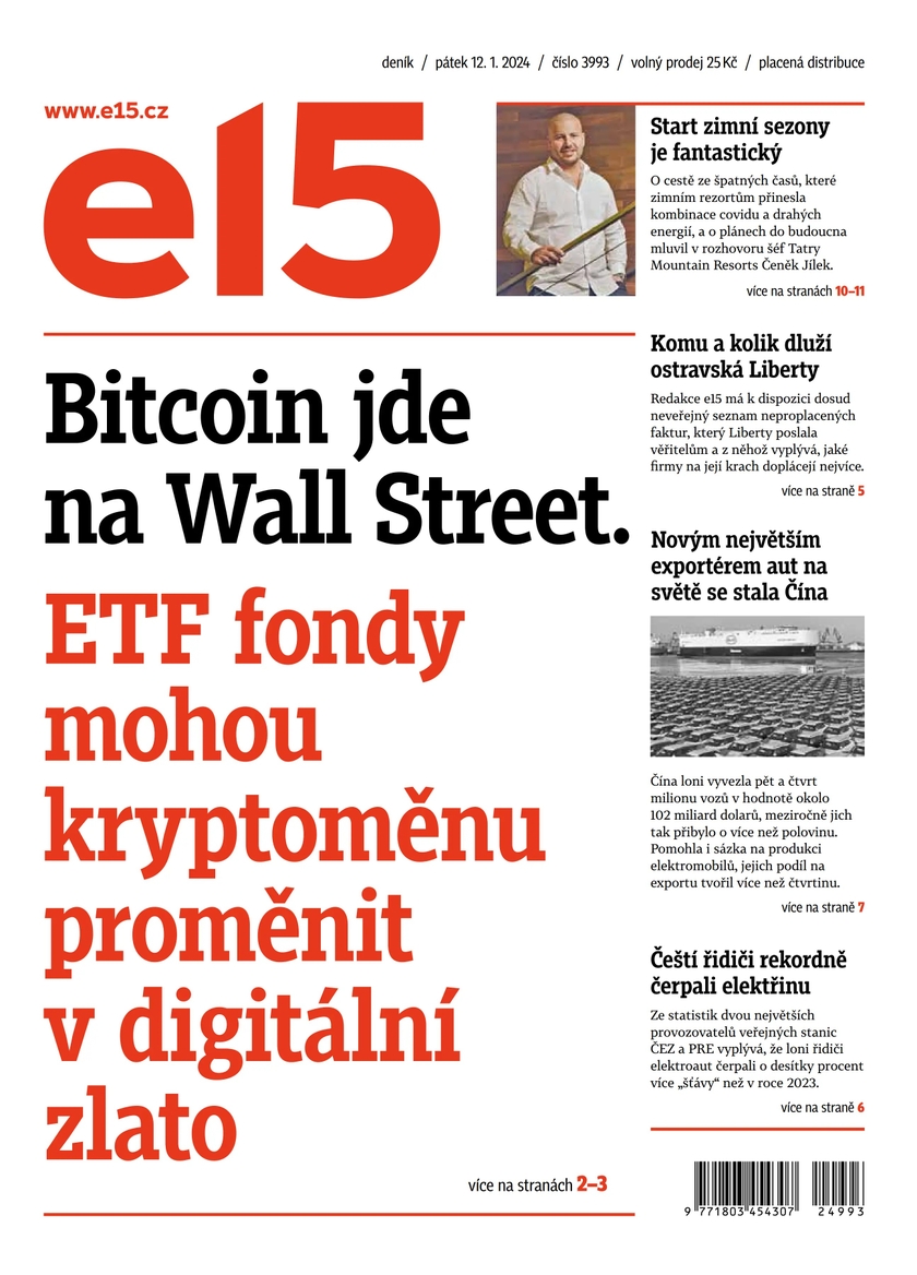 E-magazín e15 - 12.1.2024 - CZECH NEWS CENTER a. s.
