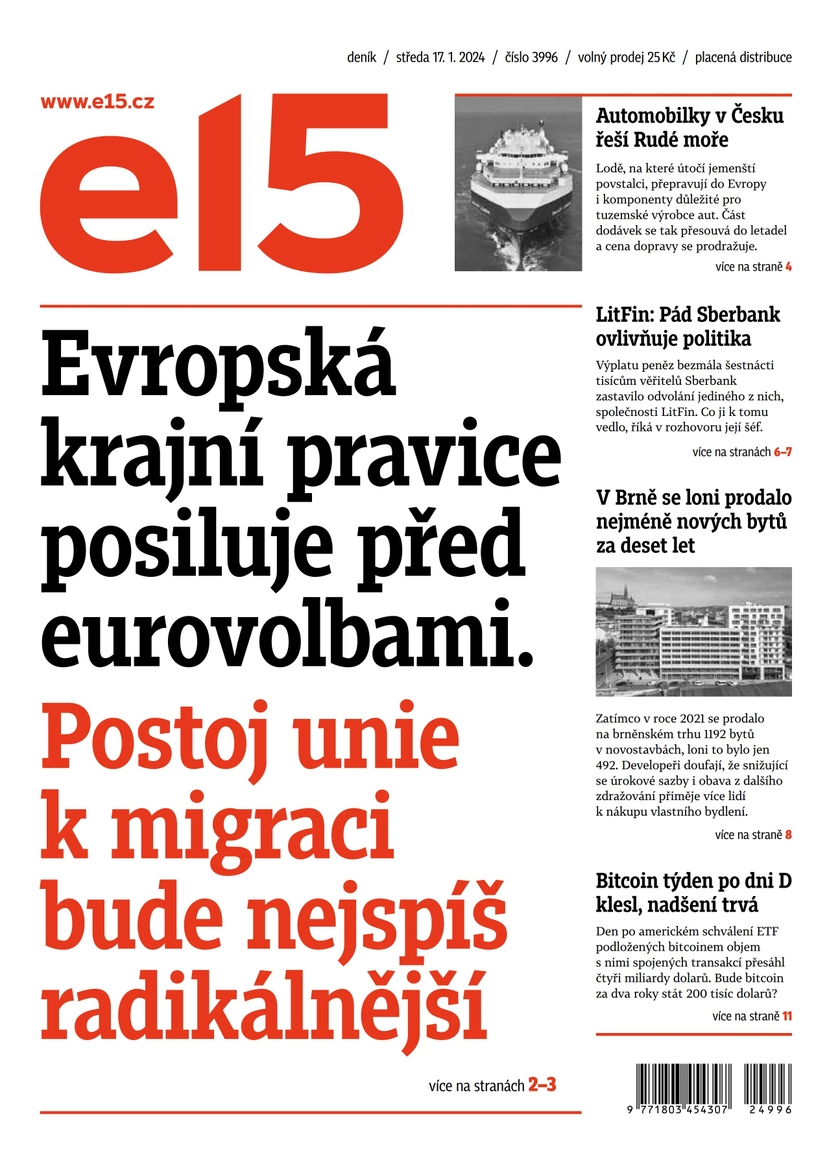 E-magazín e15 - 17.1.2024 - CZECH NEWS CENTER a. s.