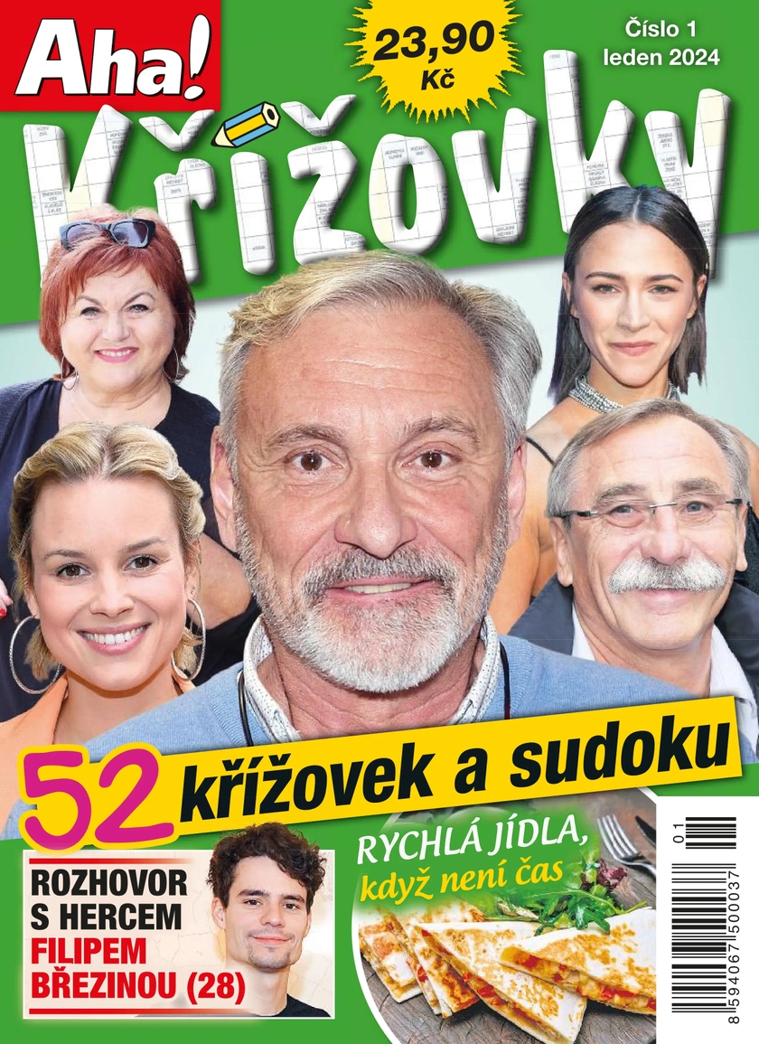E-magazín AHA! Křížovky - 1/2024 - CZECH NEWS CENTER a. s.