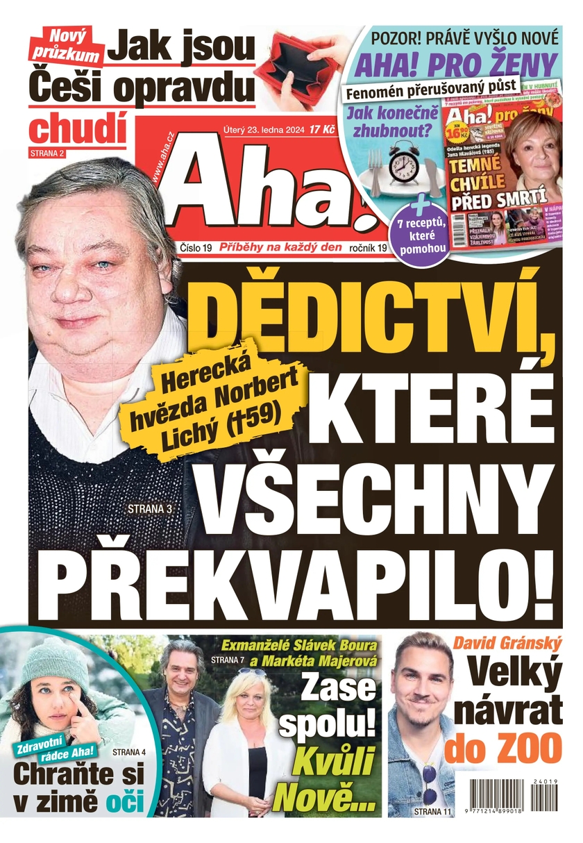 E-magazín Aha! - 23.1.2024 - CZECH NEWS CENTER a. s.