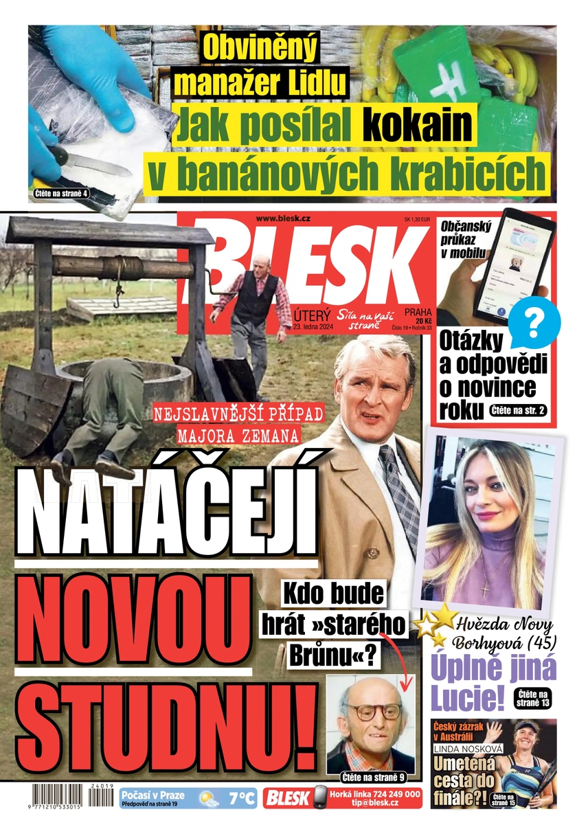 E-magazín BLESK - 23.1.2024 - CZECH NEWS CENTER a. s.