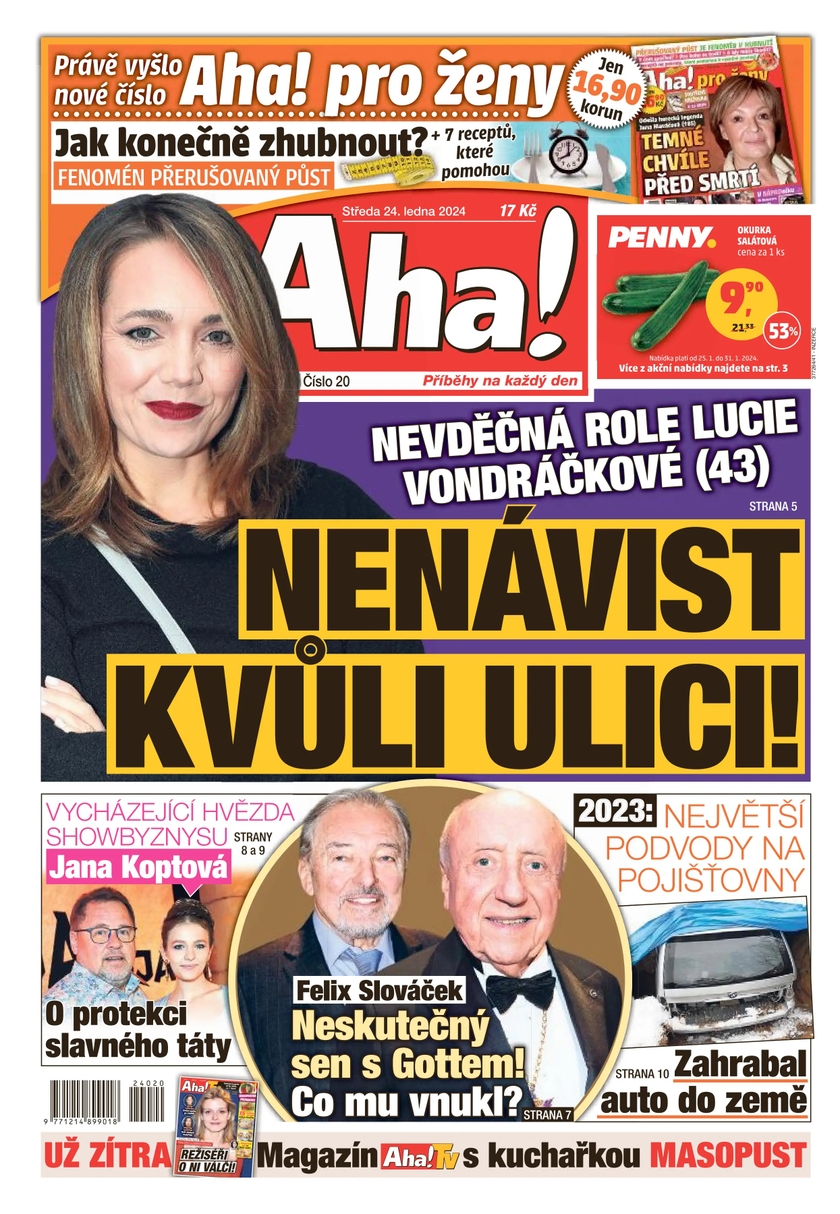 E-magazín Aha! - 24.1.2024 - CZECH NEWS CENTER a. s.