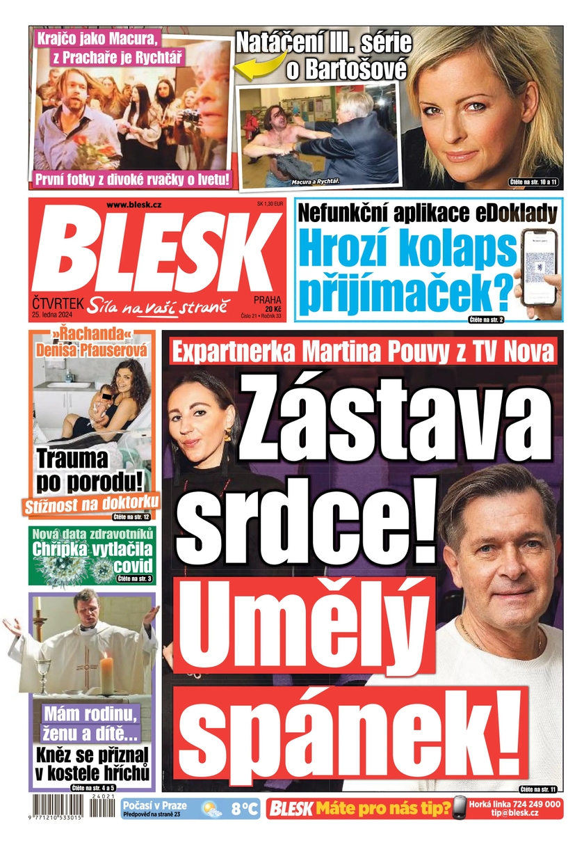E-magazín BLESK - 25.1.2024 - CZECH NEWS CENTER a. s.