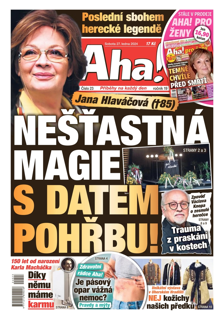 E-magazín Aha! - 27.1.2024 - CZECH NEWS CENTER a. s.