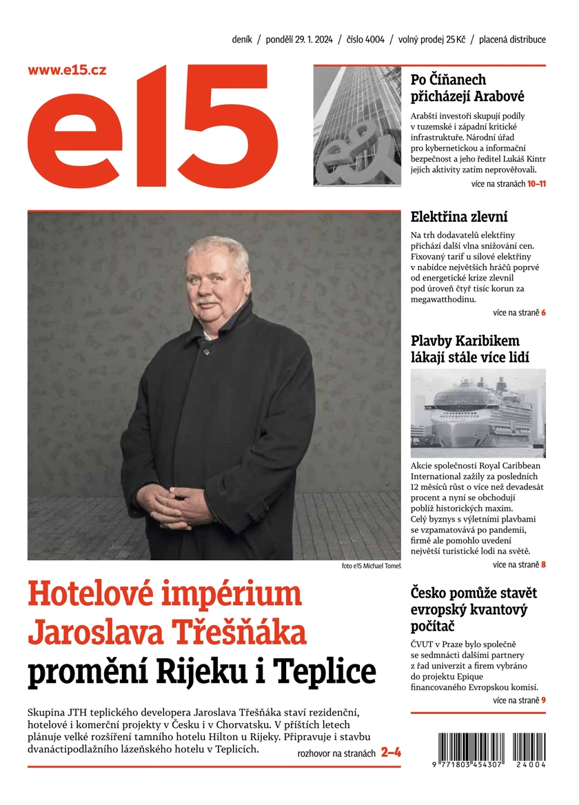 E-magazín e15 - 29.1.2024 - CZECH NEWS CENTER a. s.