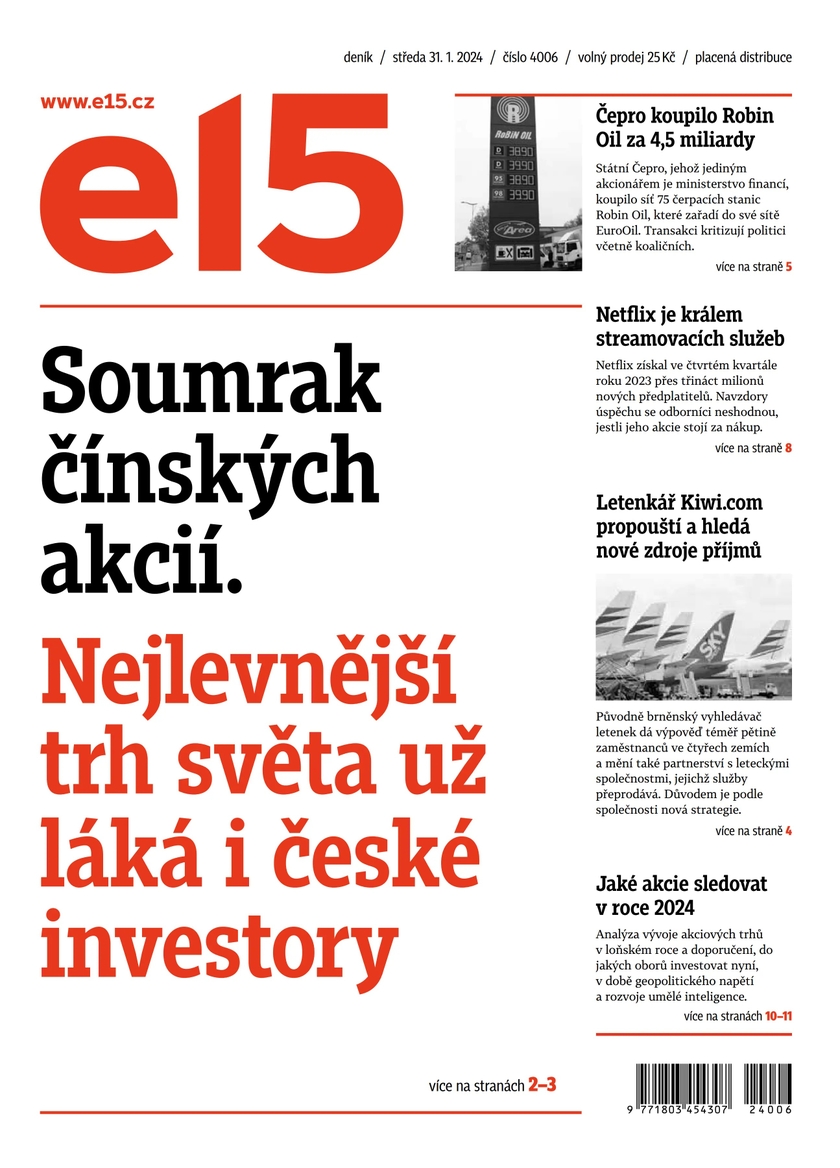 E-magazín e15 - 31.1.2024 - CZECH NEWS CENTER a. s.