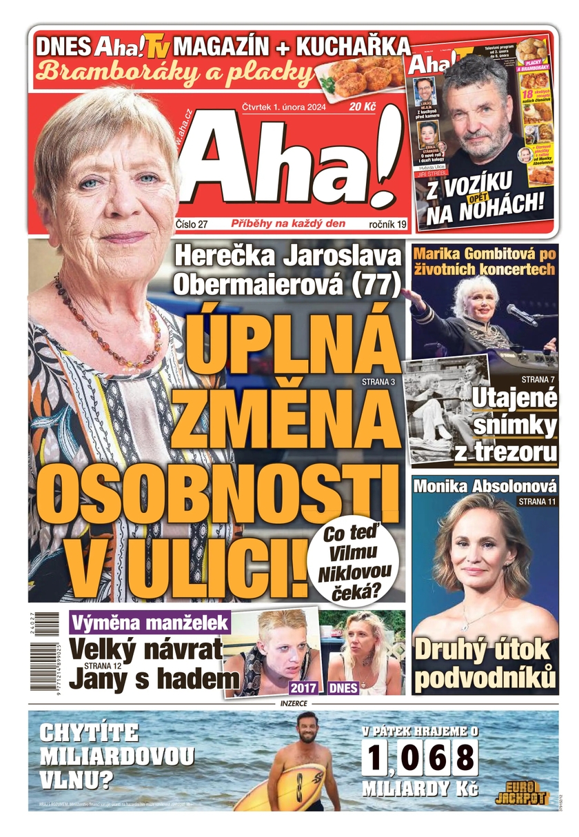 E-magazín Aha! - 1.2.2024 - CZECH NEWS CENTER a. s.