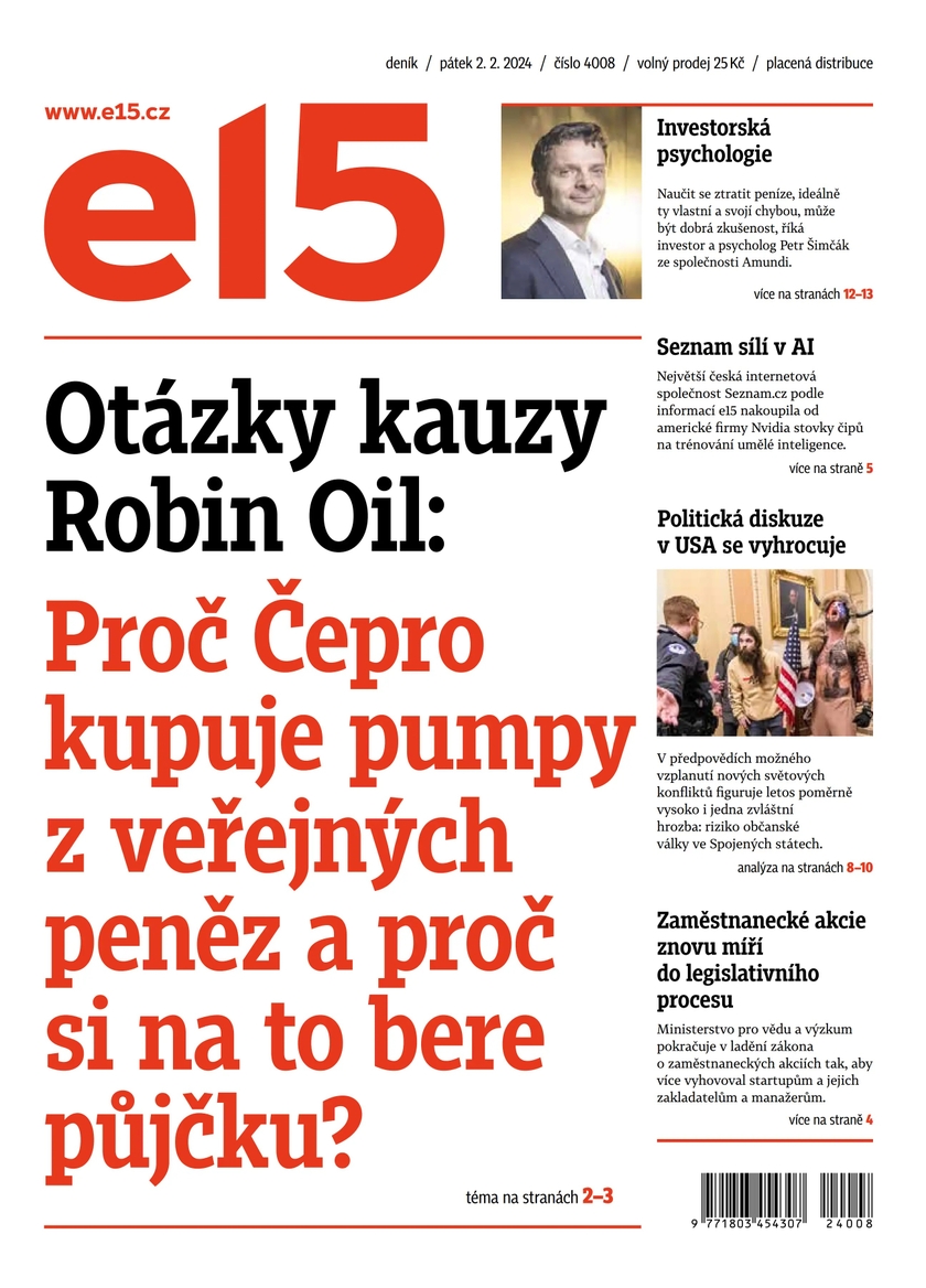 E-magazín e15 - 2.2.2024 - CZECH NEWS CENTER a. s.